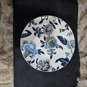 Decorative Plate wall Royal blue Aerin Lenox dogwood orchard replacement china
